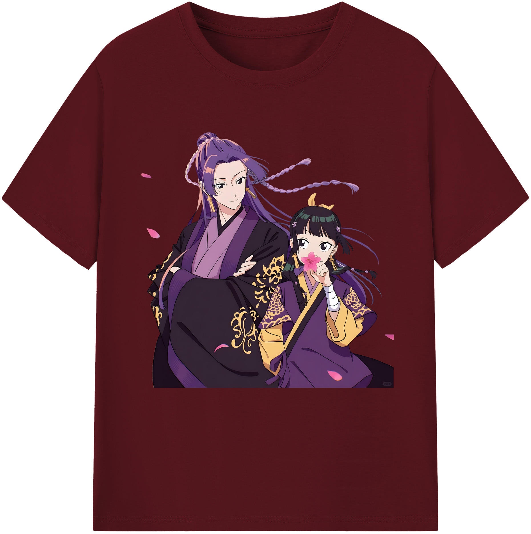 （画像用） 薬屋のひとりごと The Apothecary Diaries 綿100％半袖Tシャツ（フロントプリント）
